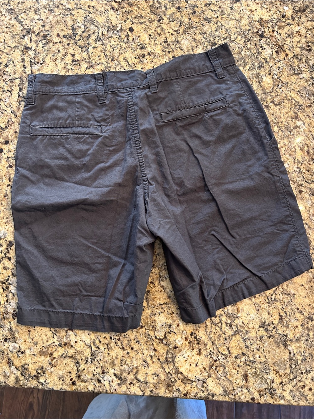 Patagonia Sz Dark Charcoal Grey Hybrid Shorts - Picture 2 of 4